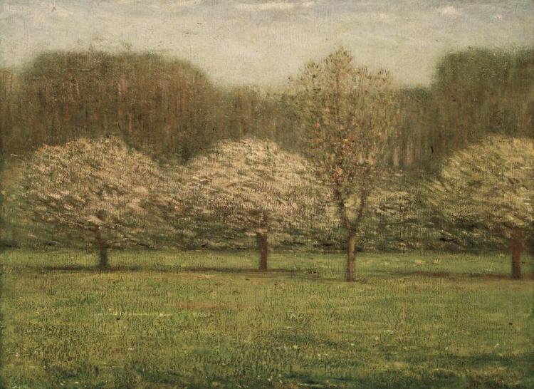 Dwight William Tryon Apple Blossoms